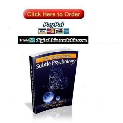 Product picture The Secrets Behind Subtle Psychology