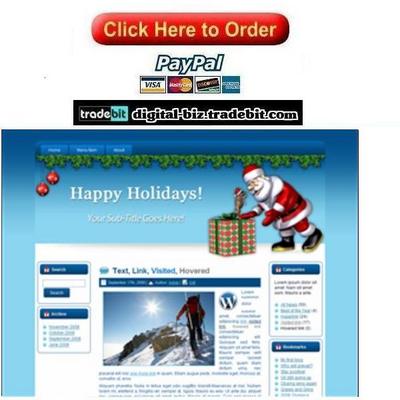 Product picture Santa Template Package