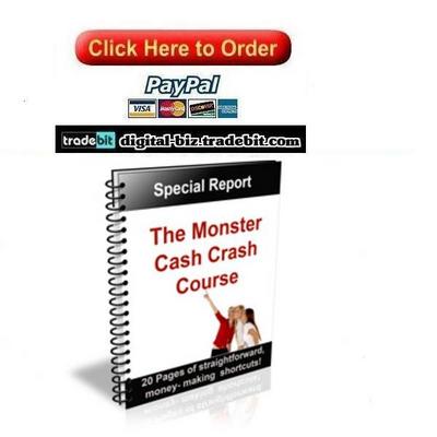 Product picture The Monster Cash Crash Course