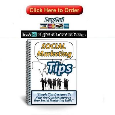 Product picture Social Marketing Tips