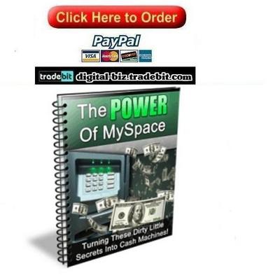 Product picture The Power of Myspace