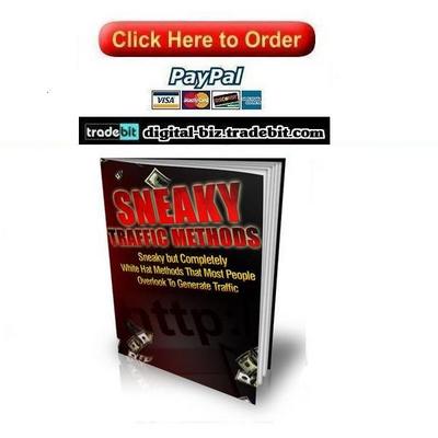 Product picture Sneaky Traffic Methods