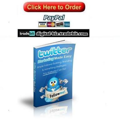 Product picture Twitter Marketing Made Easy